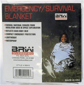 Picture of Blanket, Mylar, Emergency, 84" X 52 ' (BRW)