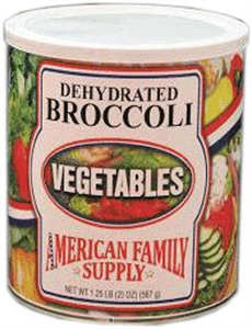 Picture of Dehydrated, Broccoli Florets   #10 Can