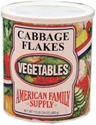 Picture of Dehydrated, Cabbage Flakes,  #10 Can