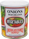 Picture of Dehydrated, Onions, Chopped  #10 Can