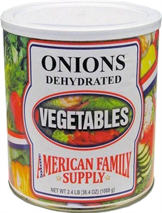 Picture of Dehydrated, Onions, Chopped  #10 Can