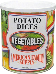 Picture of Dehydrated, Potato Dices,  #10 Can