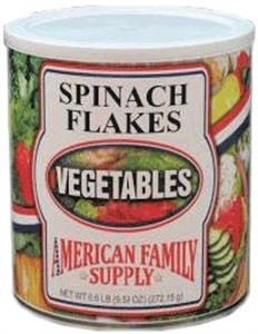 Picture of Dehydrated, Spinach Flakes,  #10 Can